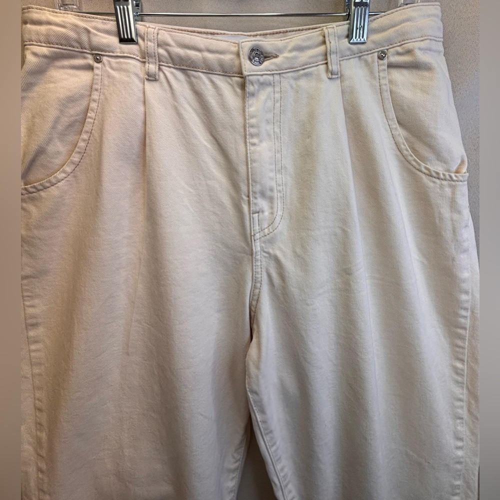 MNG Denim Regina Jeans Size 10 Color Ecru - Picture 5 of 12